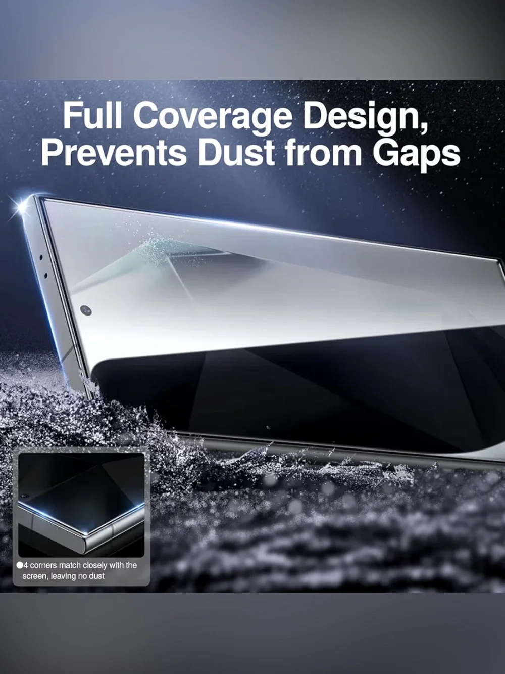 NEW SMARTDEVIL 2 Pack for Samsung Galaxy S24 Ultra Privacy Screen Protector
